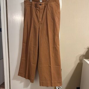 Gap high-rise, wide-leg crop Pants